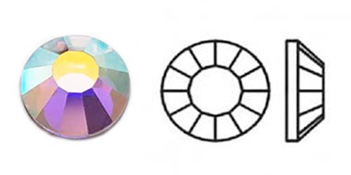 Preciosa SS9 Crystal AB